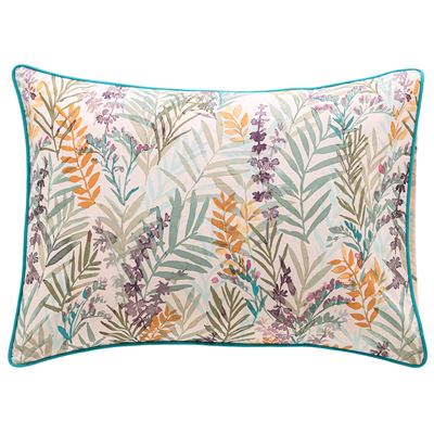 Linge de lit feuillage aquarelle