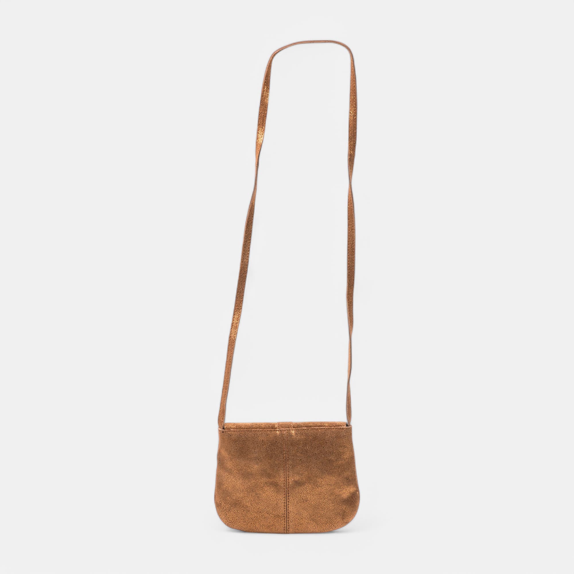 Sac bandoulière en cuir cognac