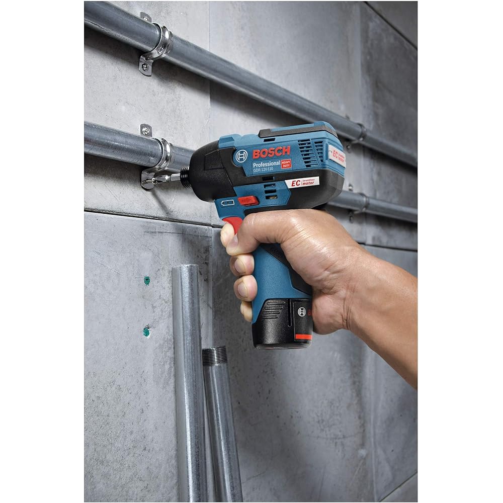 Bosch Professional 12V System visseuse à chocs sans-fil GDR 12V-110 (sans batterie ni chargeur, boîte carton) : Bricolage