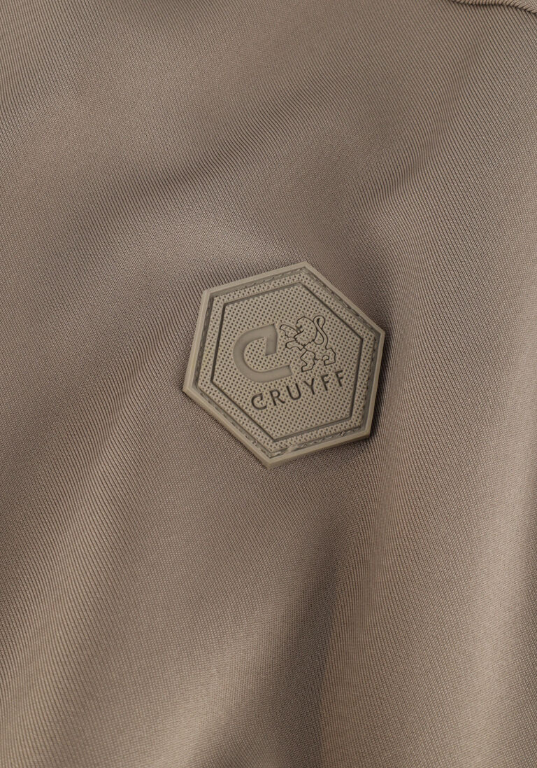 CRUYFF taupe cruyff vest santino scuba track top