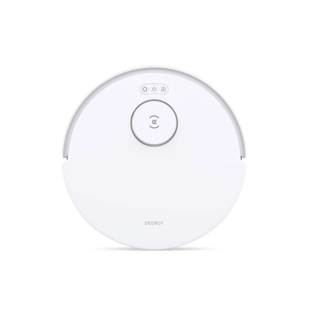 Deebot N20 Pro Plus Staubsaug-Roboter Staubsauger Nass / Trocken Bodenreinigung mit Absaug Station / App Steuerung (DKX55) - Weiss