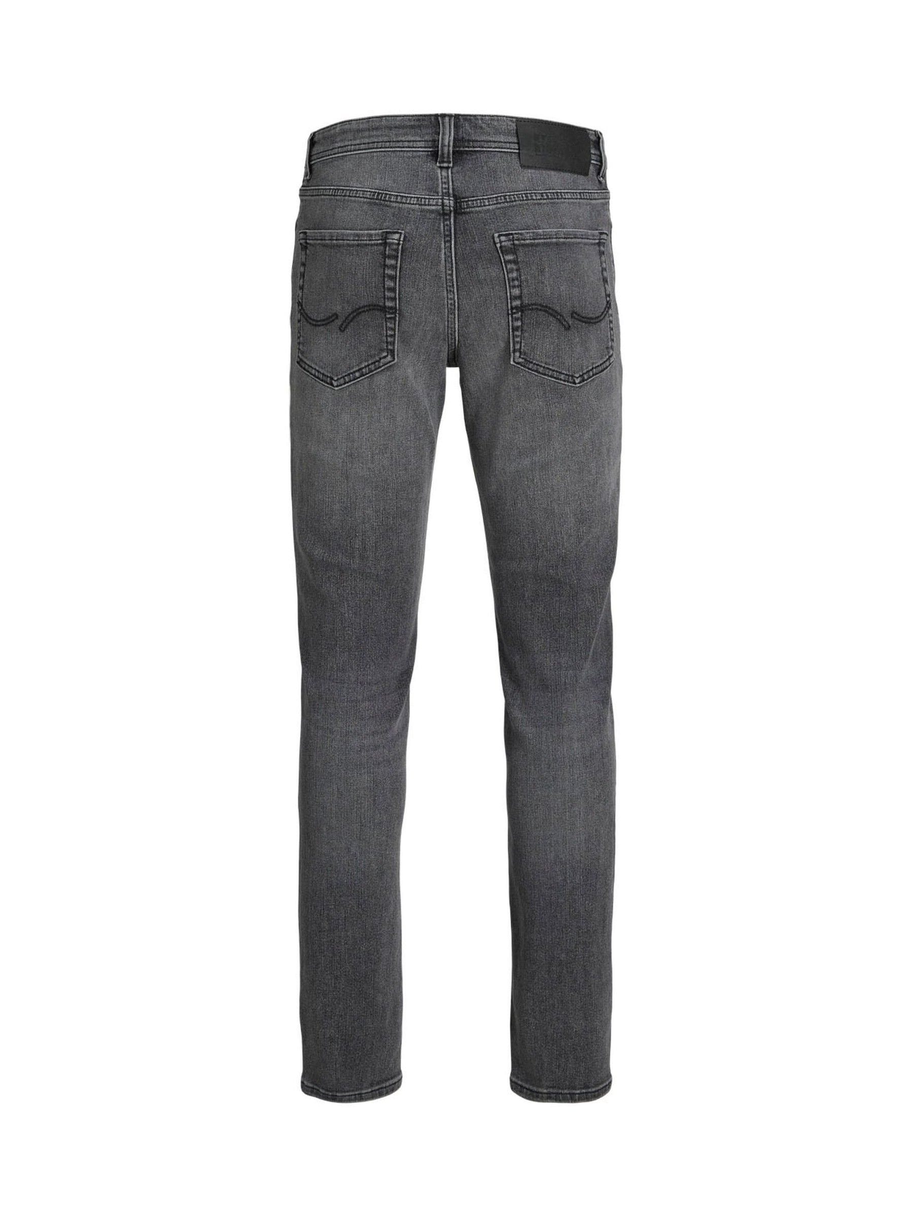 Zwart - JACK & JONES JUNIOR Blue Glenn Slim Fit Jeans