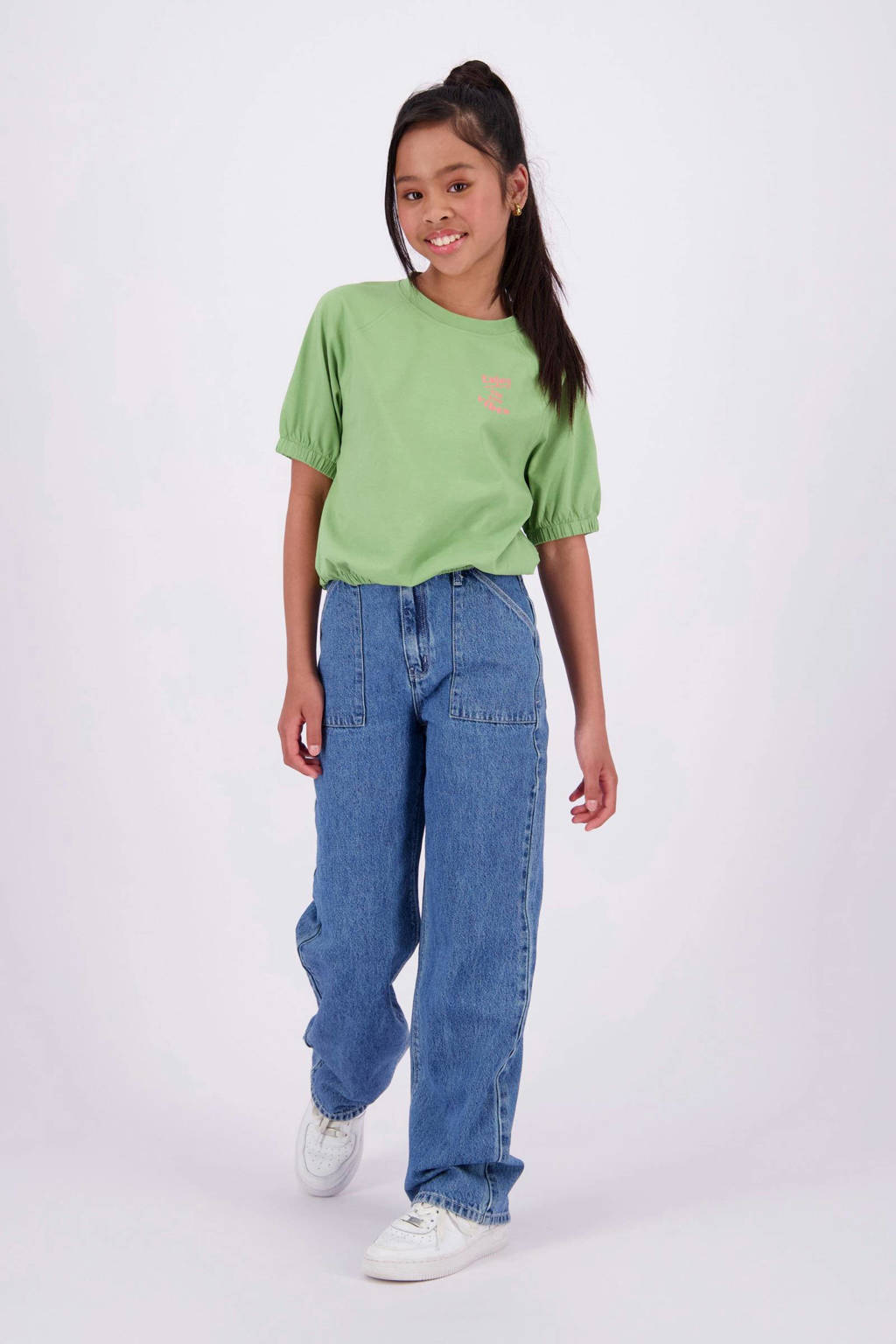 Raizzed wide leg jeans Mississippi Worker mid blue stone