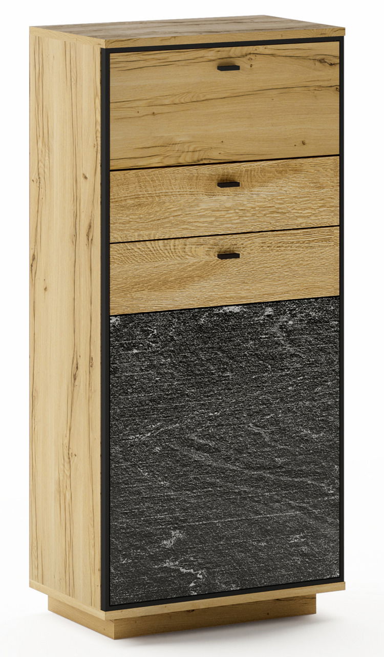 Zurbrüggen Highboard 1-türig (links) ALPENROCK