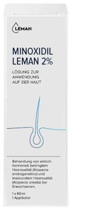MINOXIDIL 2% 20 mg/ml<br>60 ml, Flasche, Lösung zur Anwendung auf der Haut