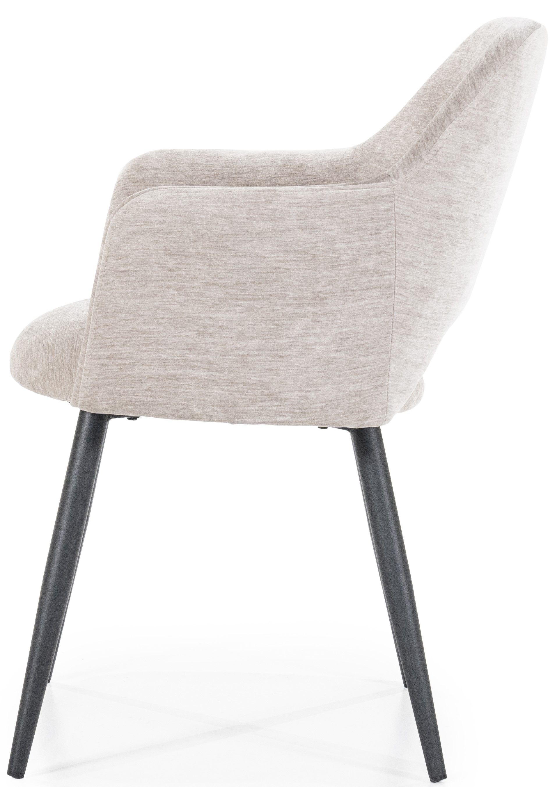 Eetkamerstoel - beige Mellow | 95936 Esmee B58 x D57.5 x H81 cm