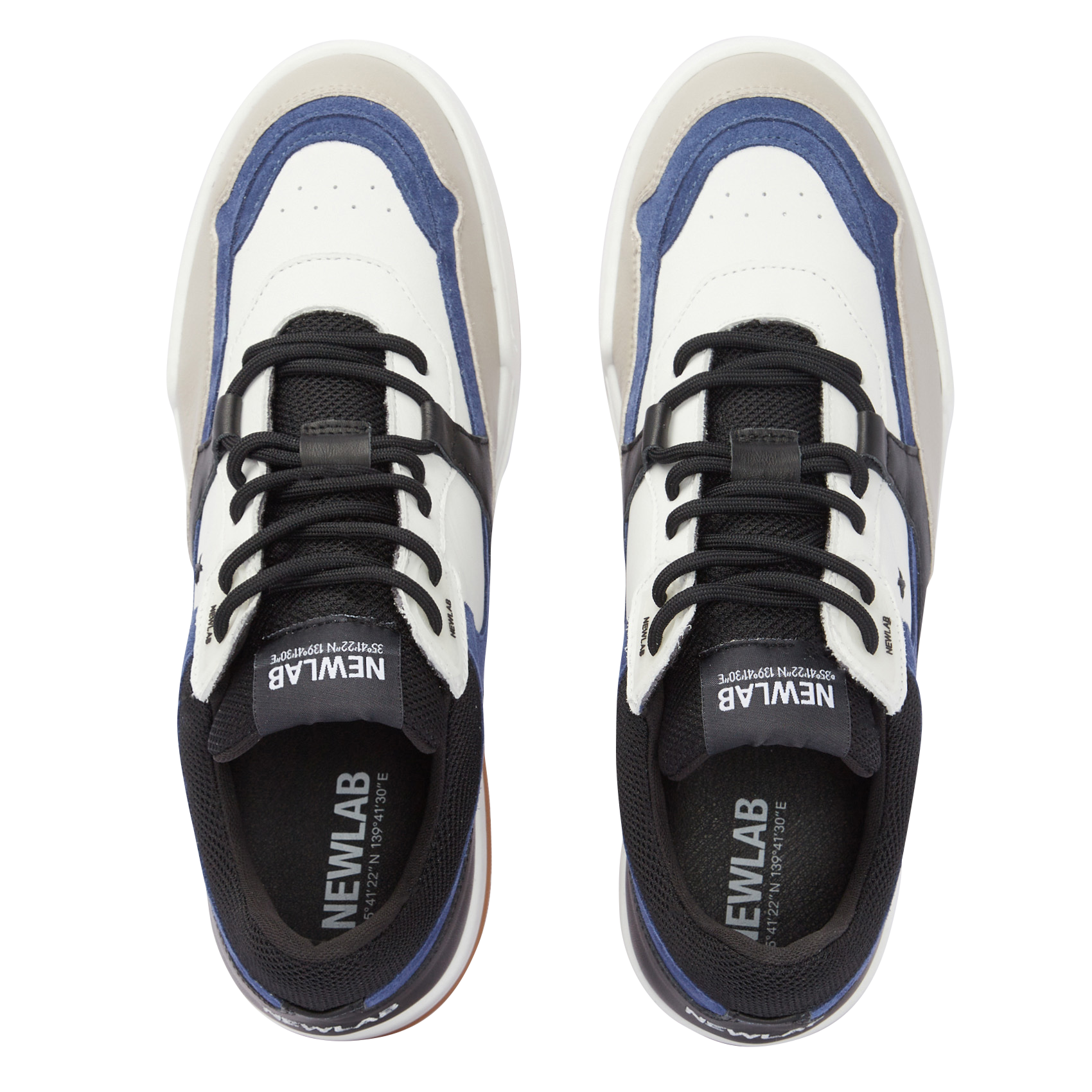 NL12 - Baskets basses en cuir | Blanc