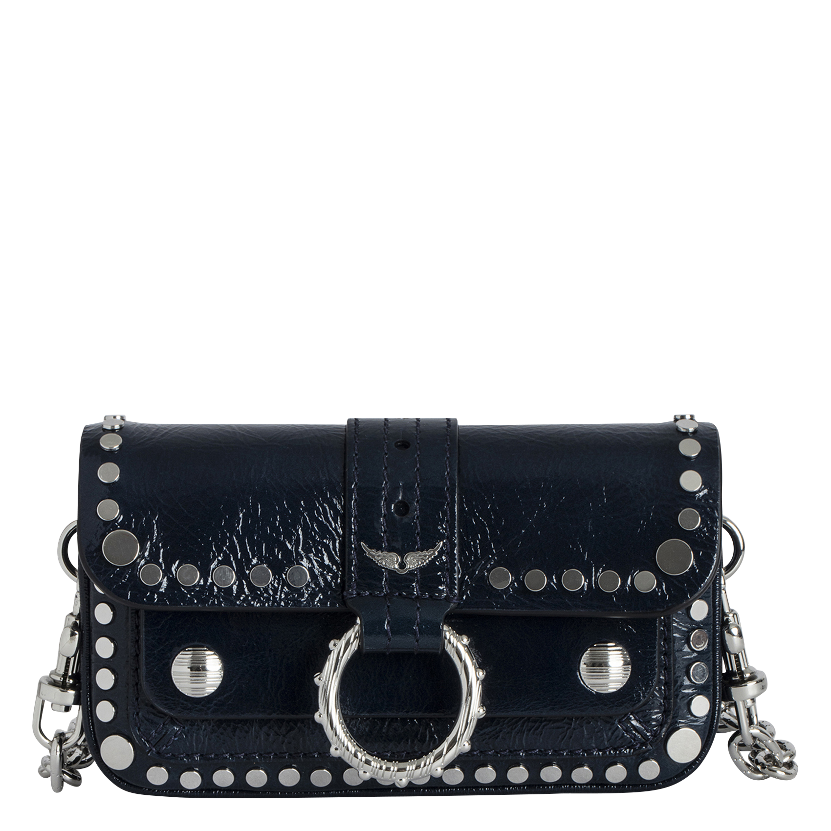 KATE WALLET - Sac en cuir | Bleu