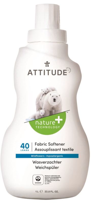 Attitude Attitude Ecologische Wasverzachter Wildflowers 1000ml