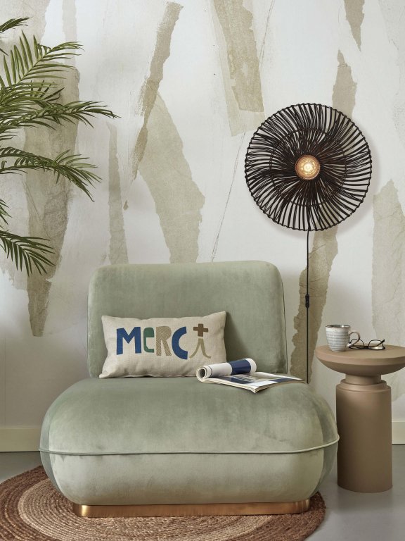 Good&Mojo Zanzibar wandlamp large naturel