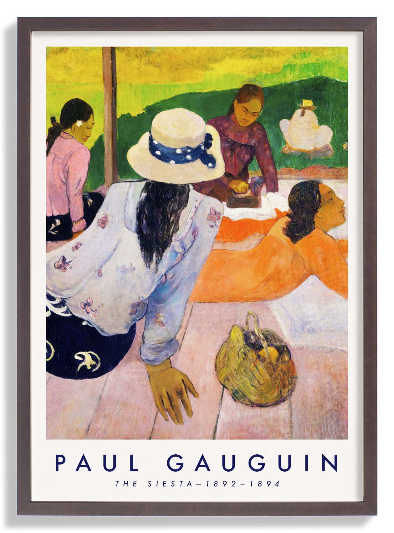 Die Siesta von Paul Gauguin