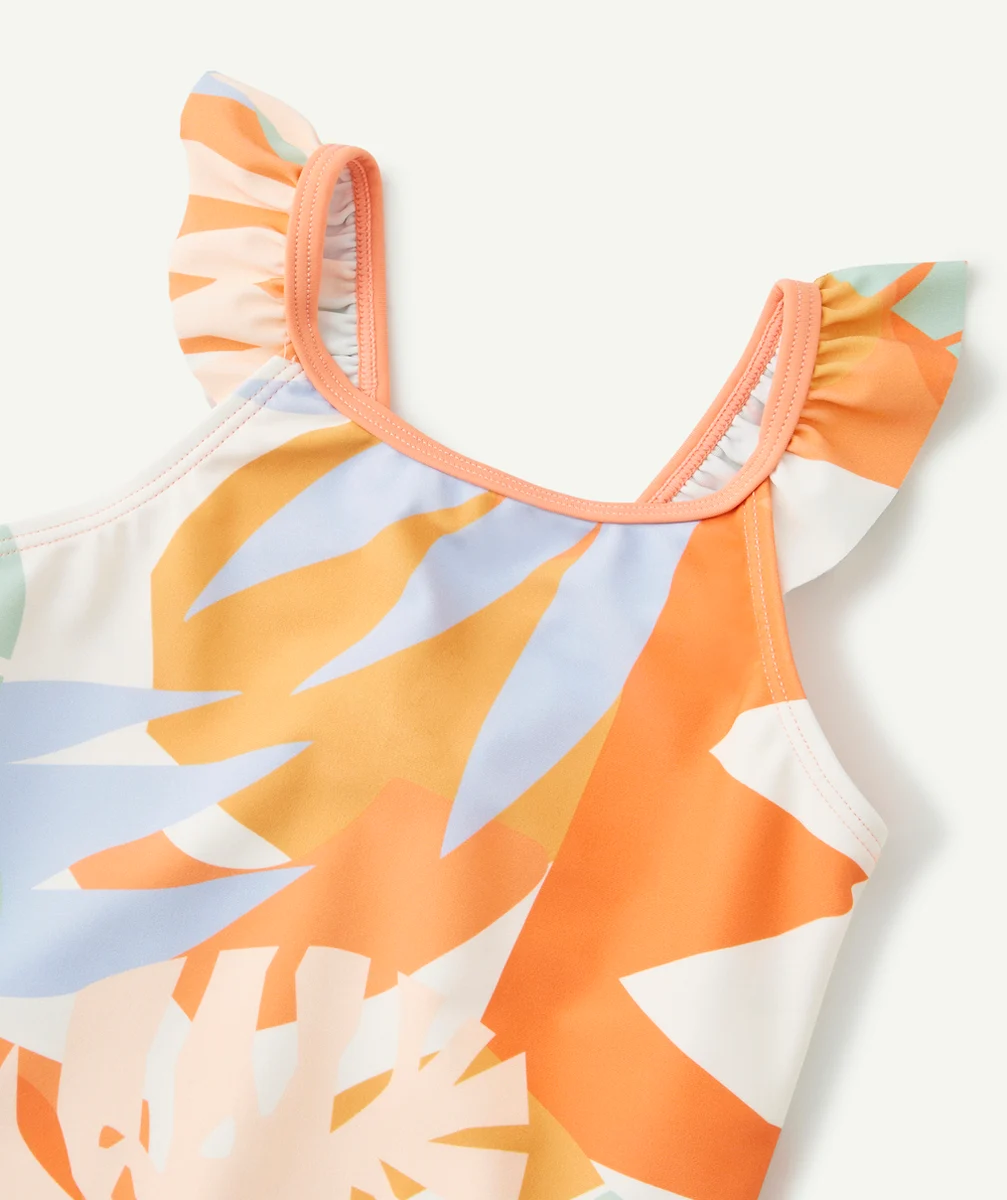 MAILLOT DE BAIN 1 PIÈCE BÉBÉ FILLE EN FIBRES RECYCLÉES