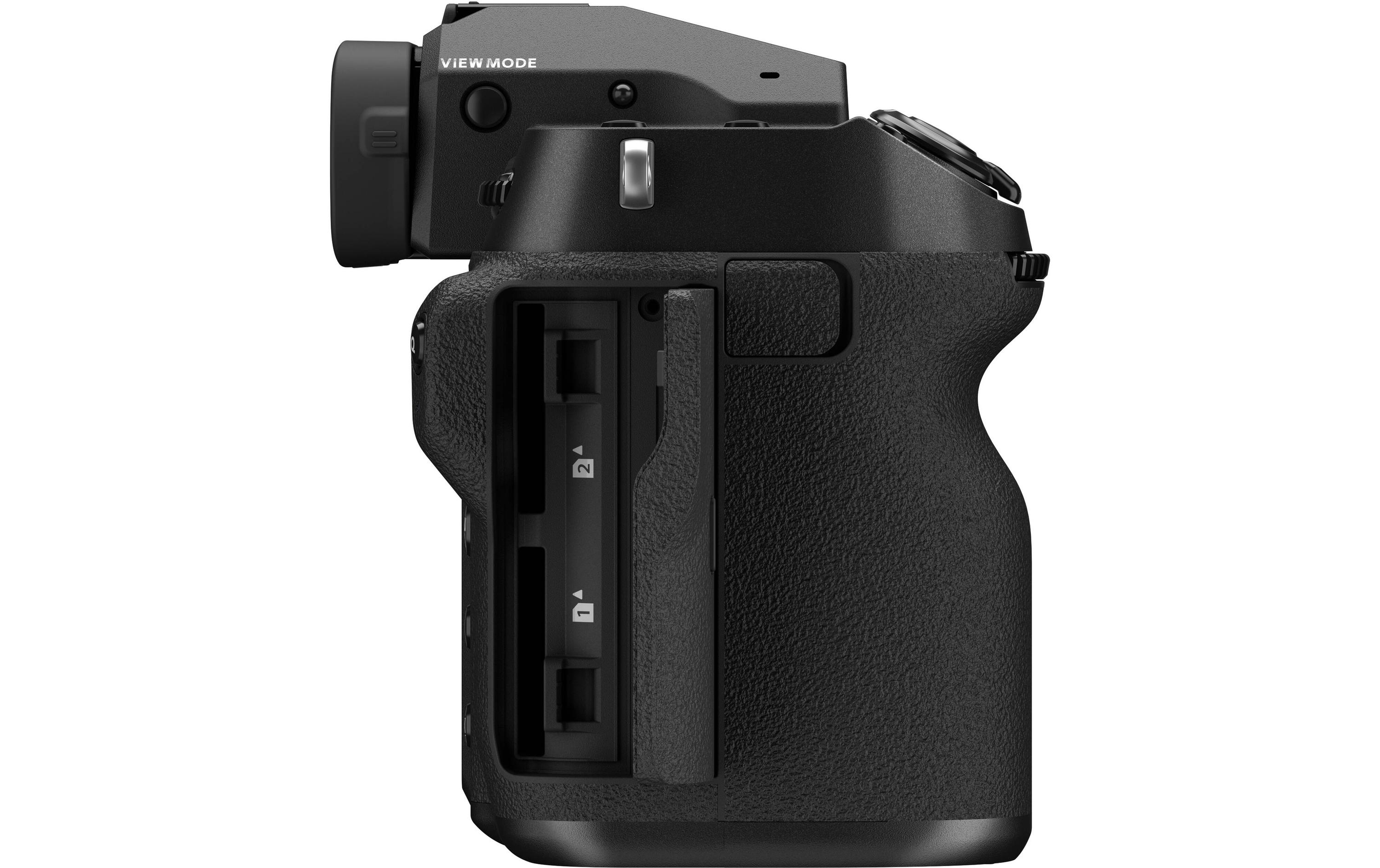 Fotokamera GFX-100S Body Schwarz<br>Portable, mobile Systemkamera mit Mittelformatsensor
