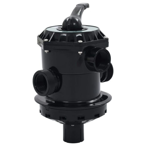 Válvula Multiportas para Filtro de Areia Abs 38 Mm 6-vias