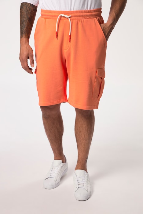 Sweatbermuda, Cargotaschen, Elastikbund, bis 8 XL