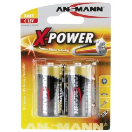 Ansmann Alkaline Batterie X-Power Baby C, 2 Stück