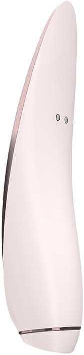 Satisfyer - Haute Couture - Drukgolfvibrator - Zwart - Echt Leer en RVS