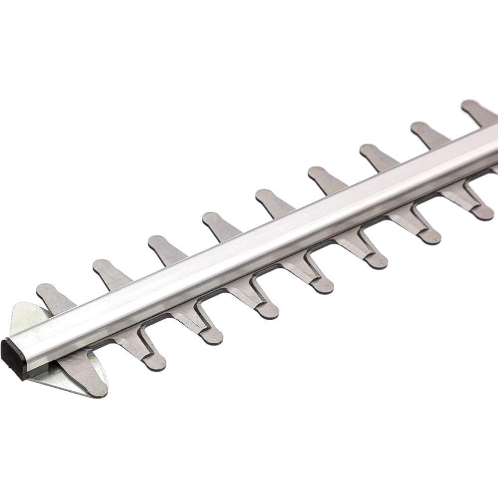 IKRA taille-haie électrique IHS 650 longueur de coupe 55cm, ecartement 22mm, 650W, poignée tournante à 180° : Jardin