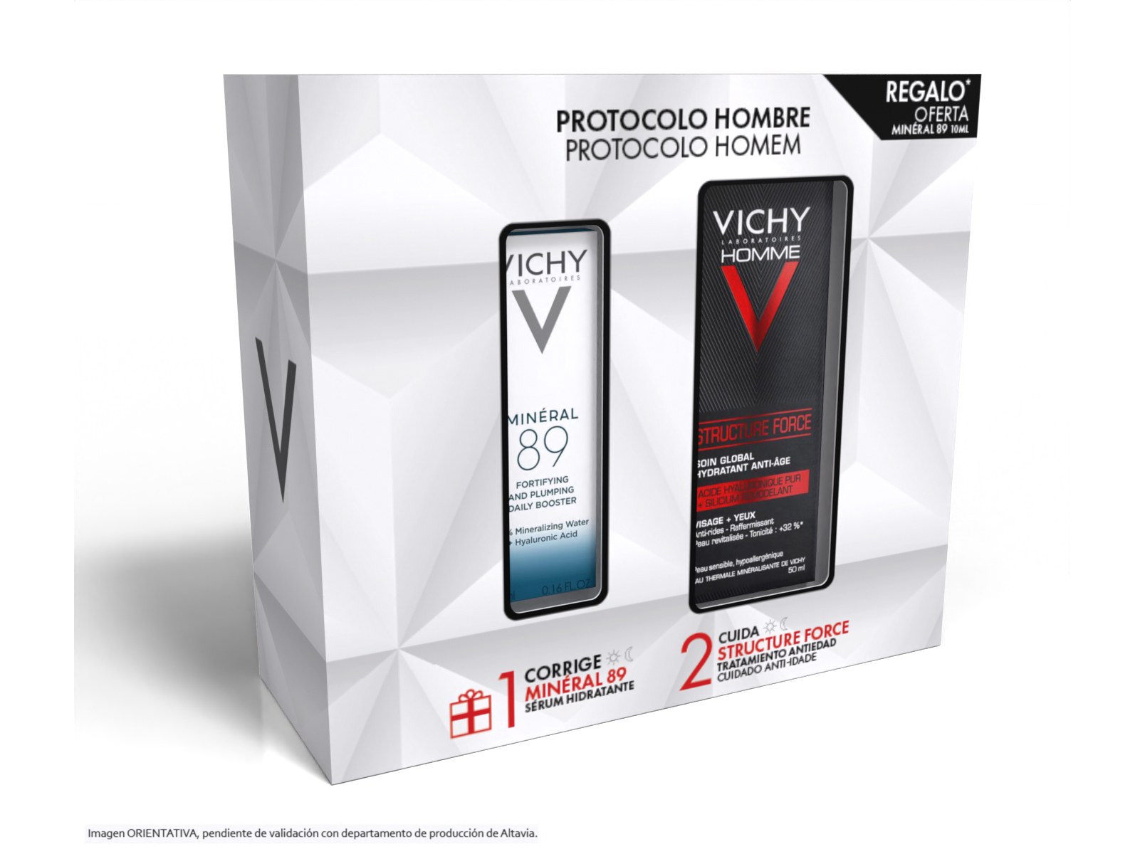 COFFRET VICHY STRUCTURE FORCE