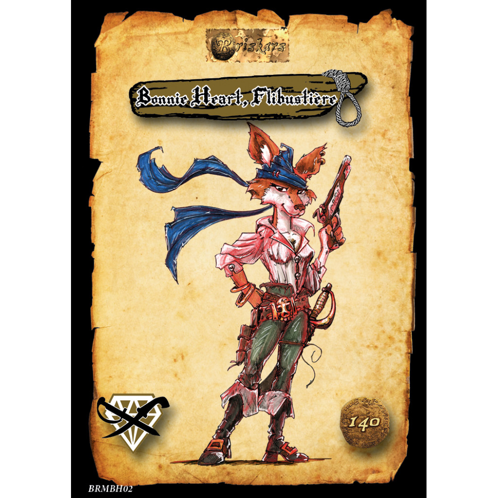 Briskars - Mercenaires - Bonnie Heart, Flibustière