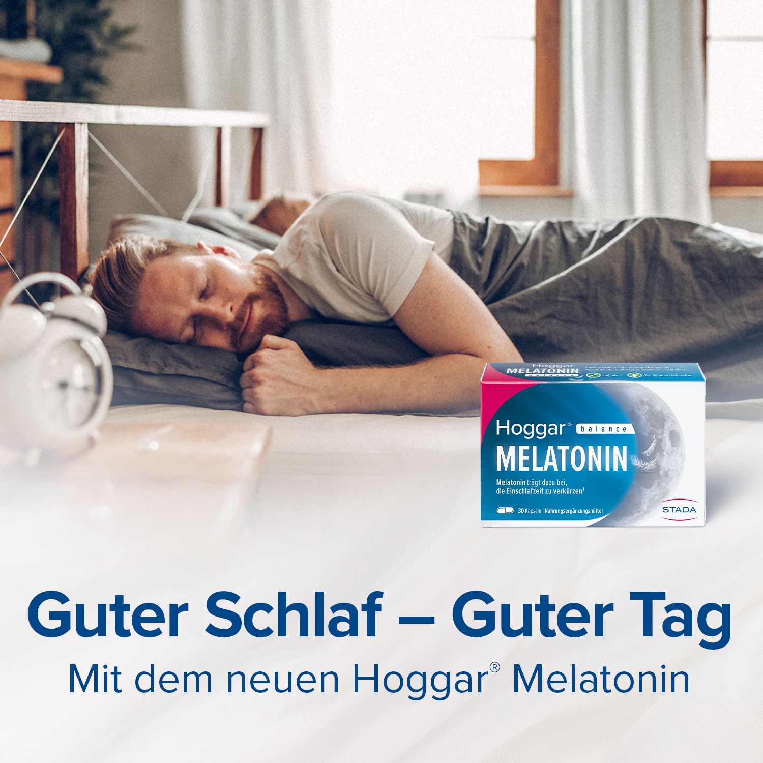 Hoggar® Melatonin Einschlaf-Kapseln