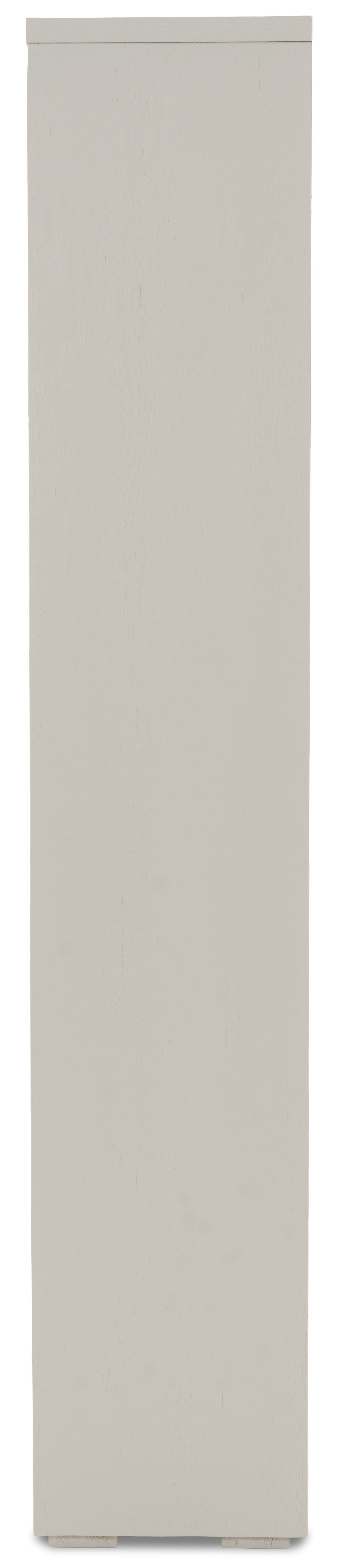 Vakkenkast greige Velori B90 x D40 x H220 cm
