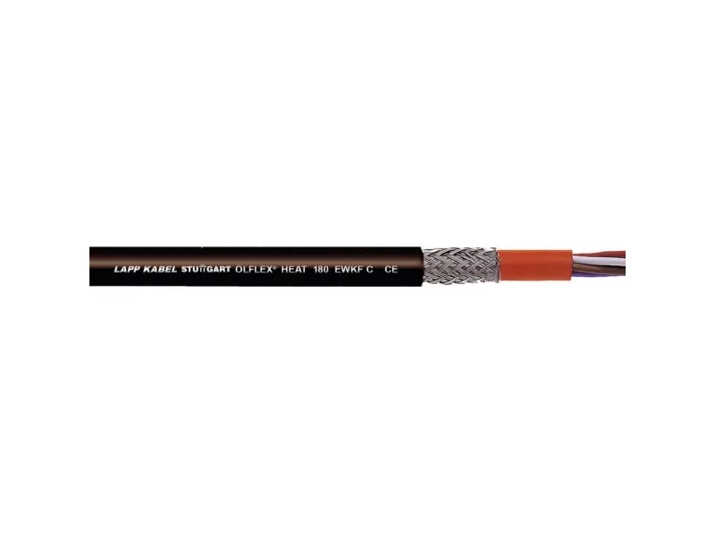 LAPP ÖLFLEX® HEAT 180 EWKF Højtemperaturkabel 4 G 1.5 mm² Sort 463153/100 100 m