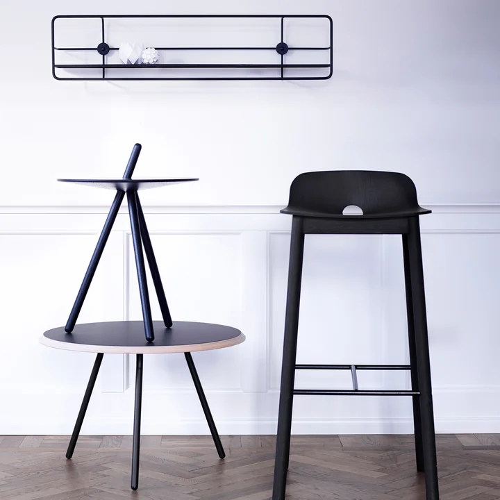 Woud - Soround Side Table H 44 cm / Ø 60 cm, Beton