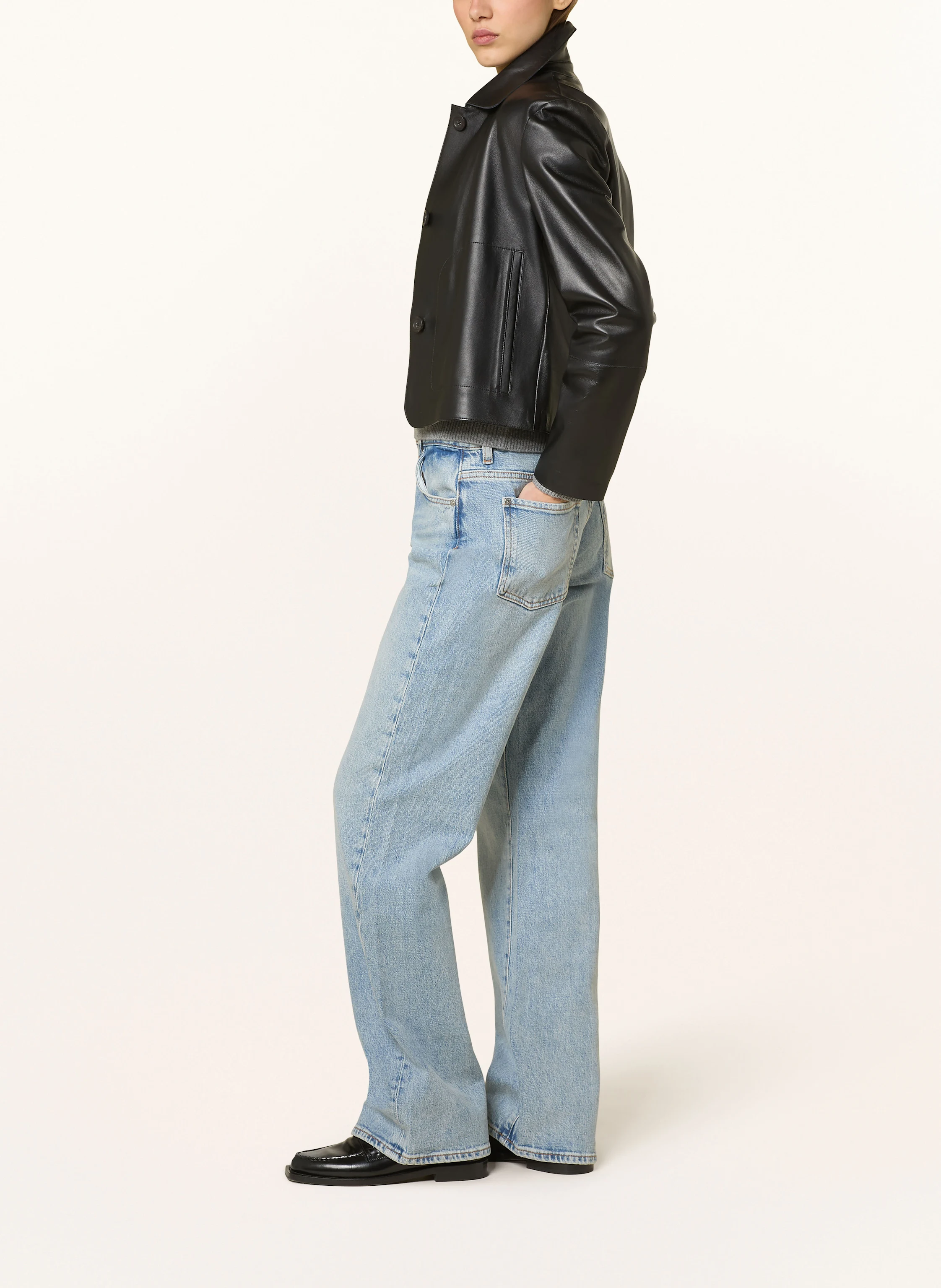 7 for all mankind Wide Leg Jeans TESS
