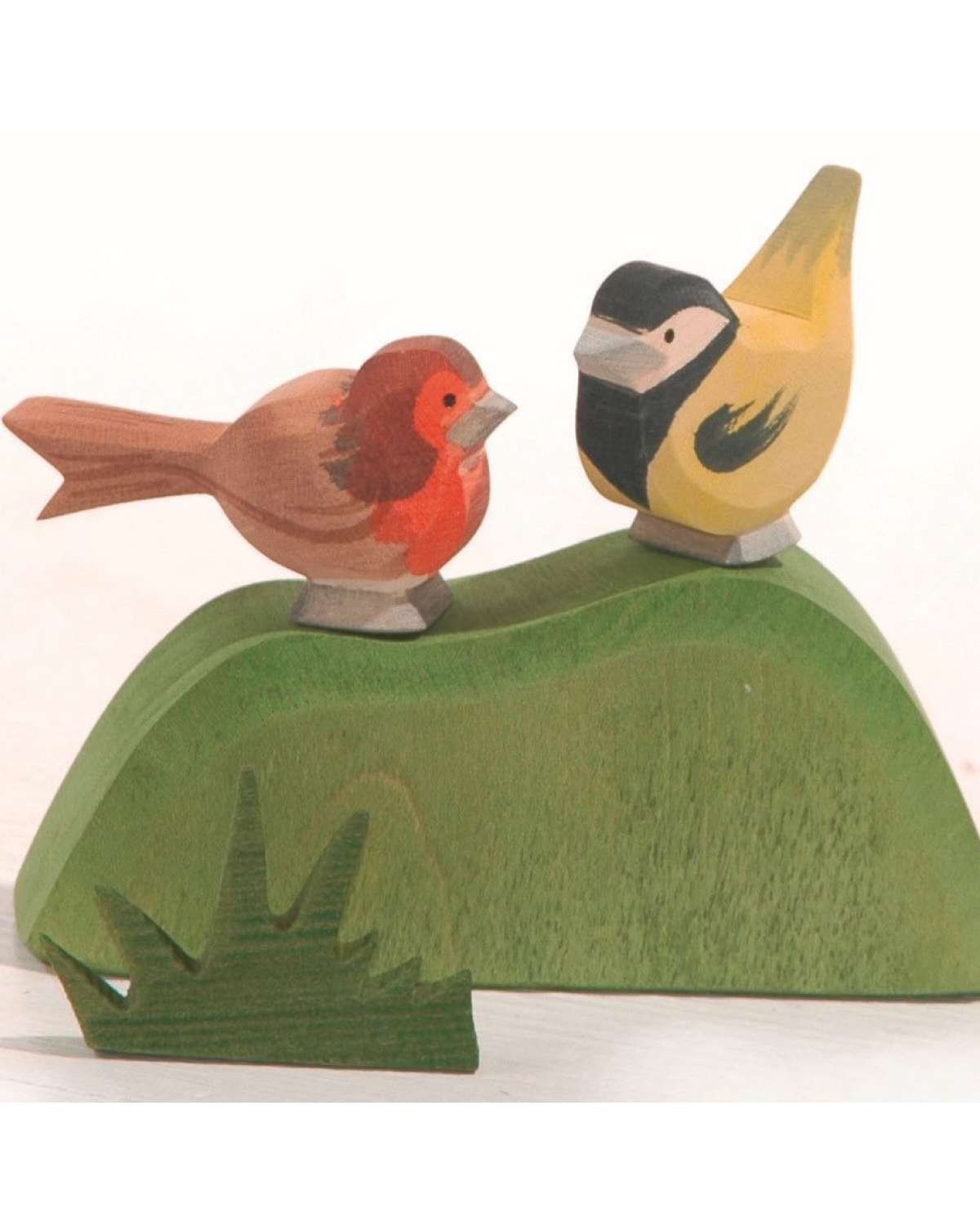 Fugl – Håndlaget Trefigur | Dyrefigurer Skog