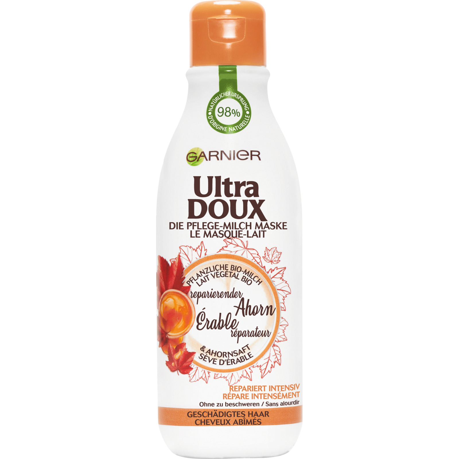 Garnier Ultra Doux Pflege-Milch Maske Reparierender Ahorn 250 ml