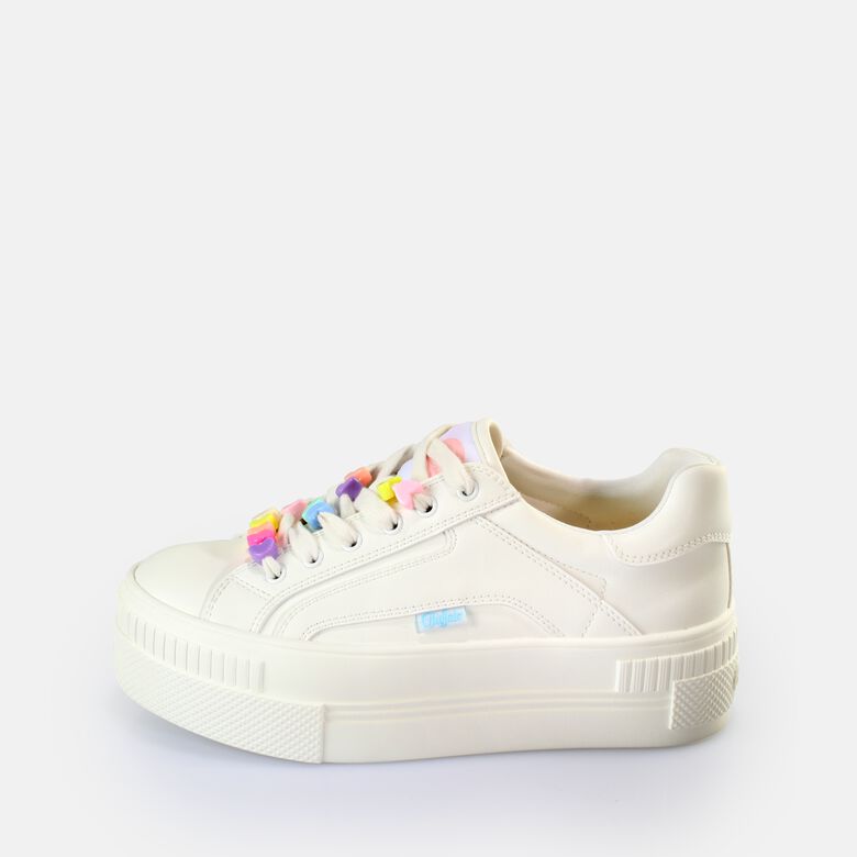 Paired Candy Baskets basses véganes, blanc