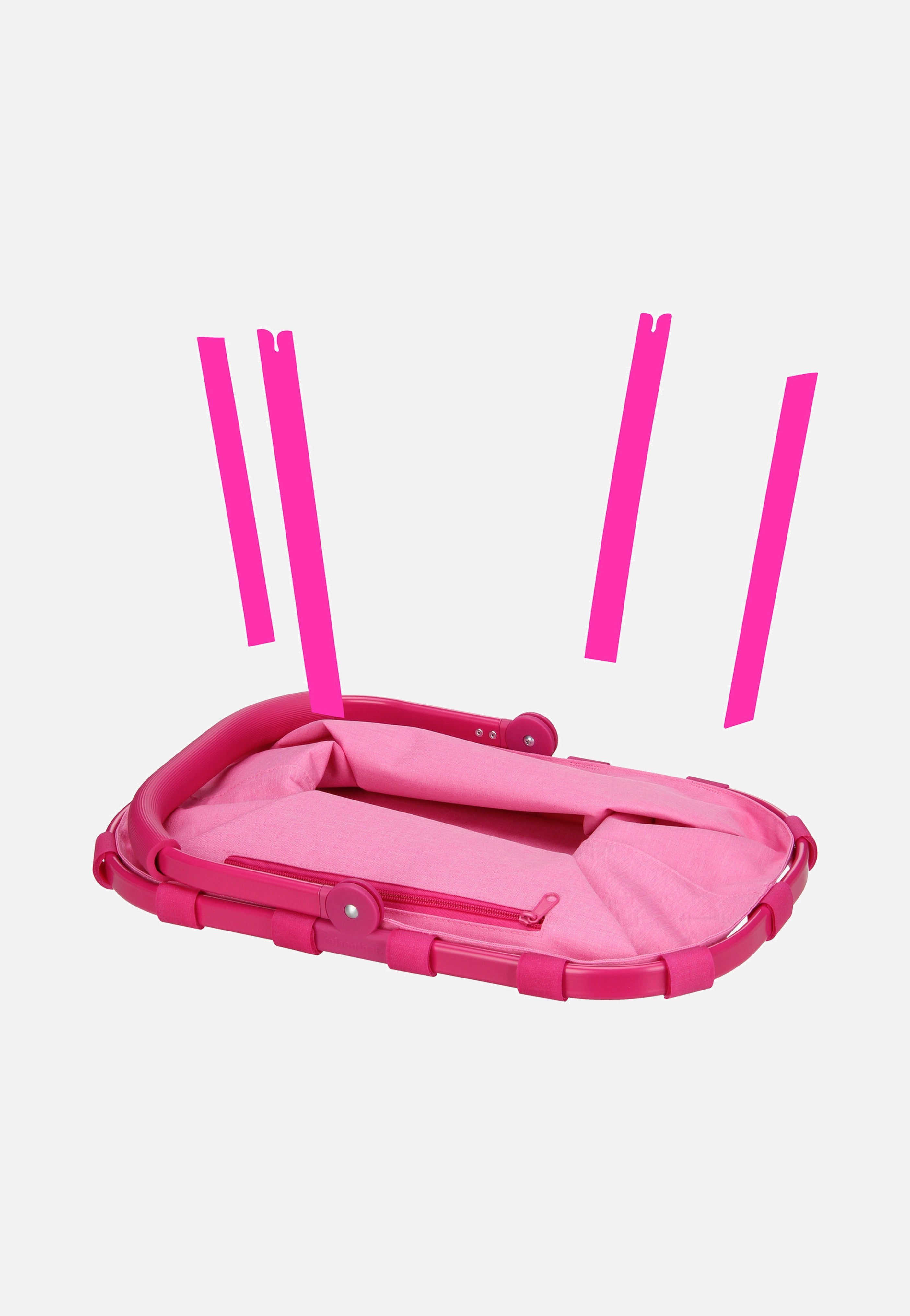 carrybag frame twist Twist Pink - Einkaufskorb