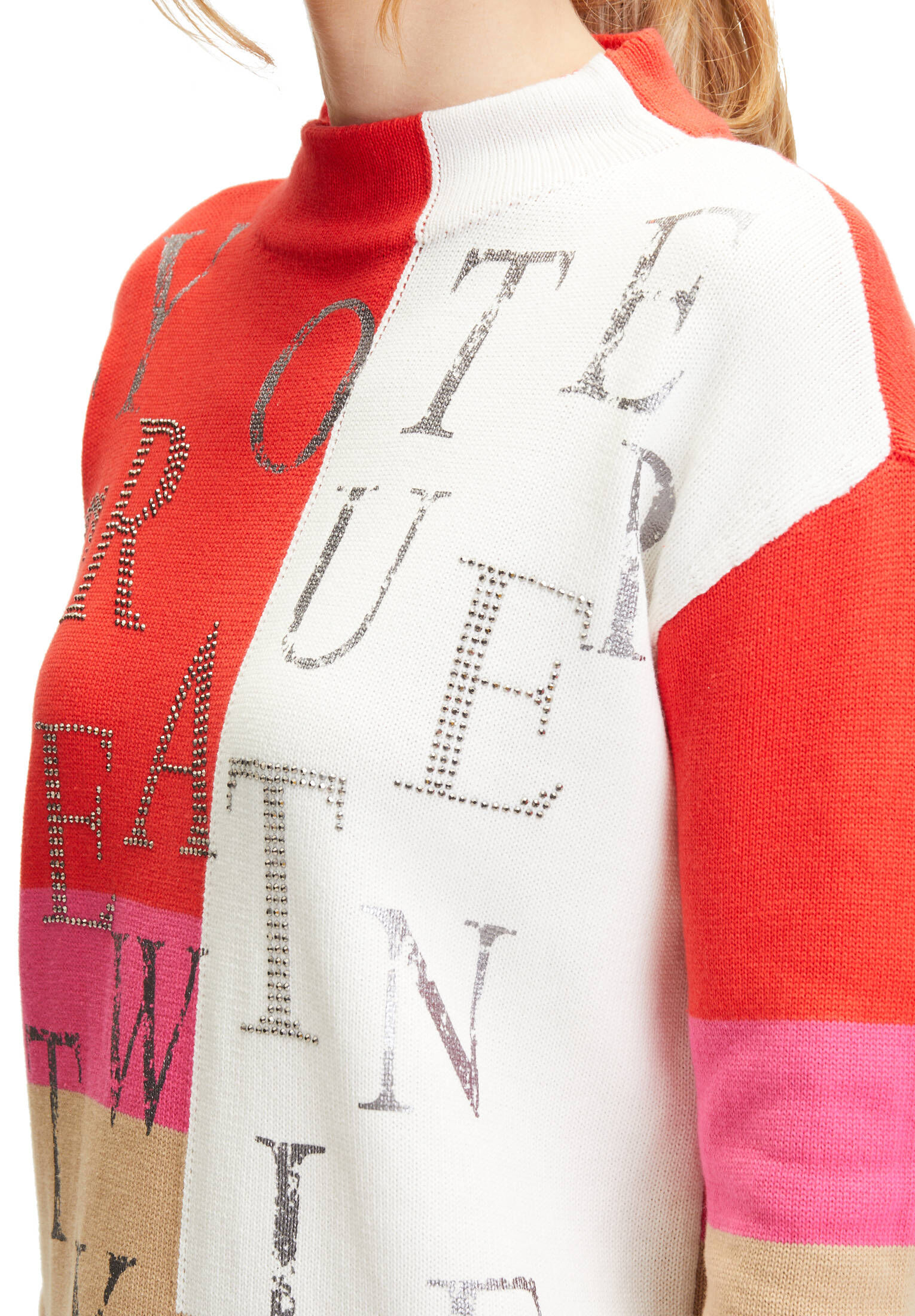 Betty Barclay| Damen Strickpullover mit Color Blocking