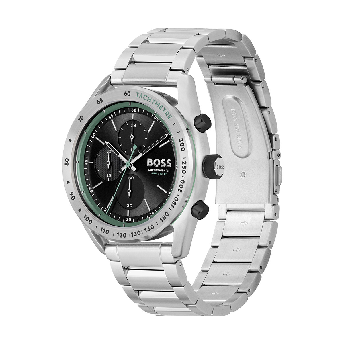 Montre BOSS Sport Lux homme bracelet acier gris