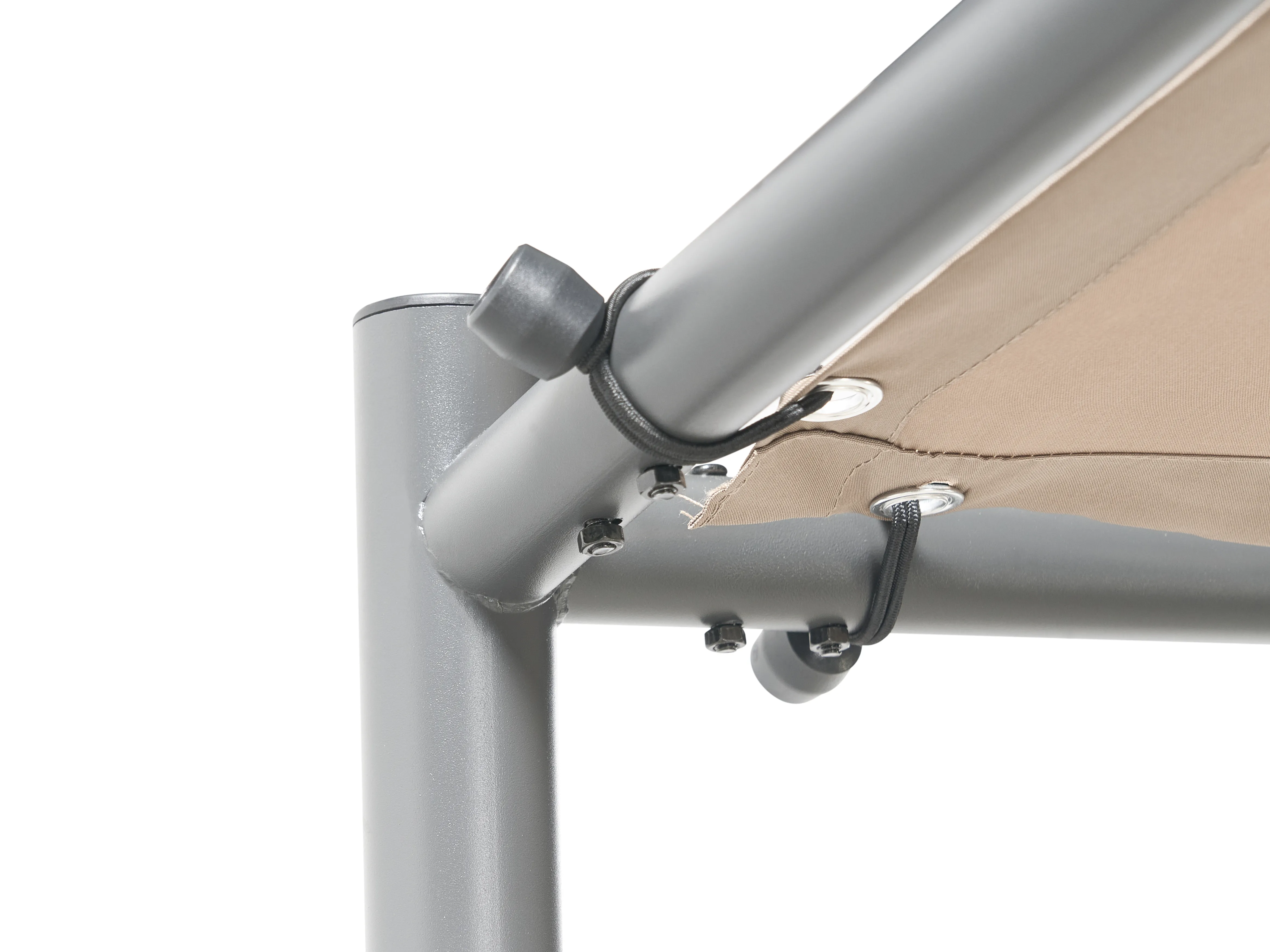 Paviljoen VIMINO Metaal 282 cm 294 cm Taupe