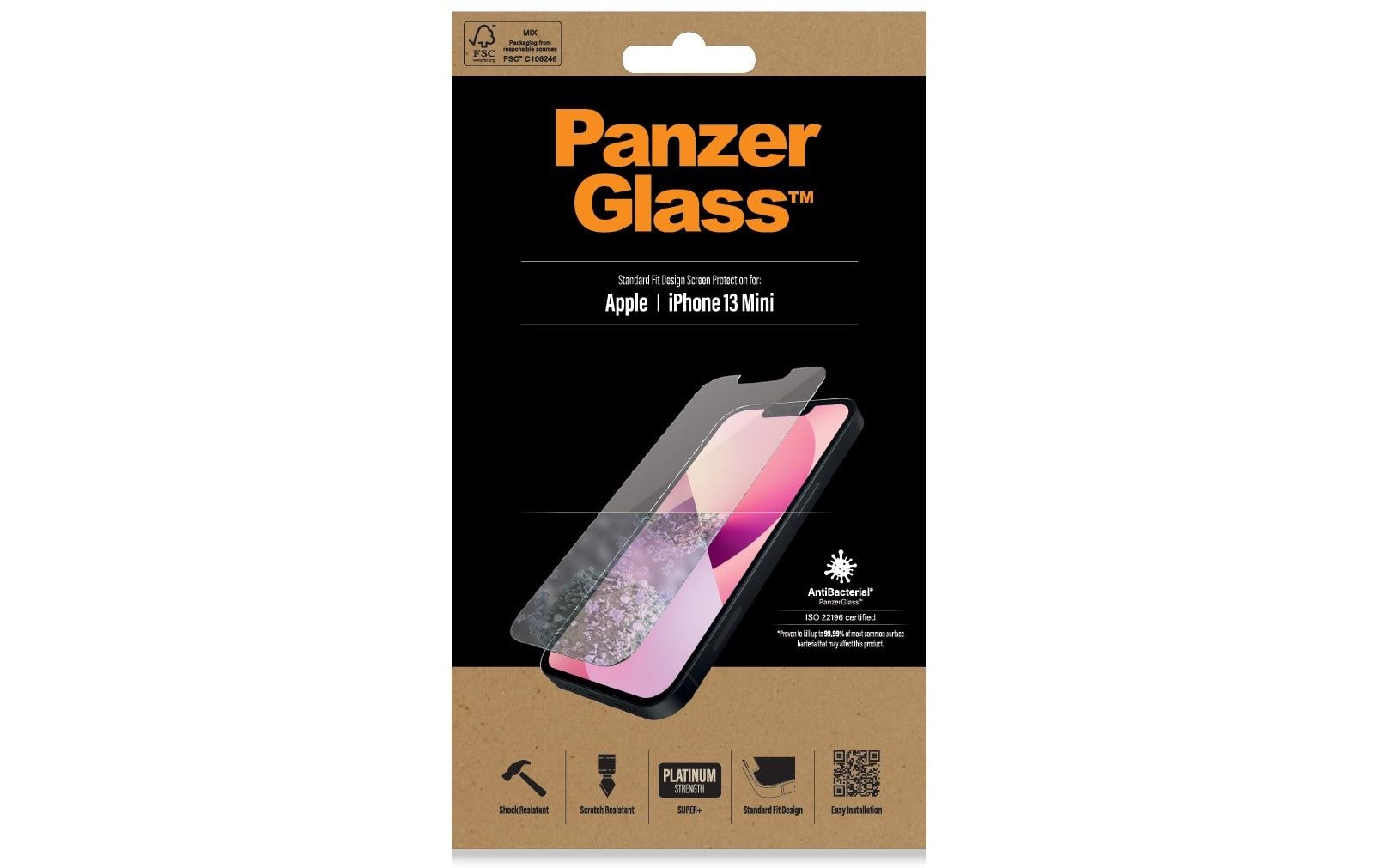 Displayschutz Standard Fit AB iPhone 13 miniDisplay-Schutzfolie für das Apple iPhone 13 mini
