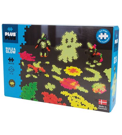 Plus-Plus Mini - Sølvlysende - 360stk