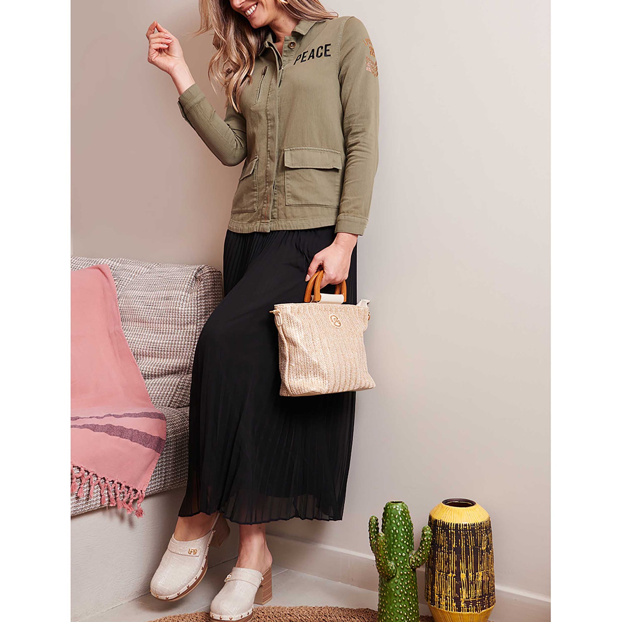 Veste Femme kaki