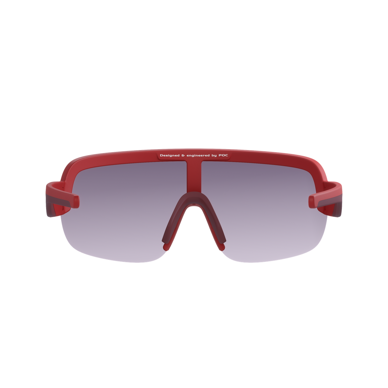 POC Aim Cykelbriller Prismane Red Clarity Road Silver Mirror