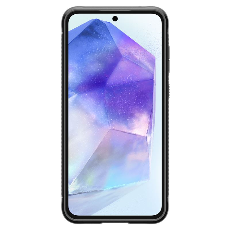 Samsung Galaxy A55 Rugged Armor Hybrid Case Hülle (ACS07500) - Schwarz (Matt)
