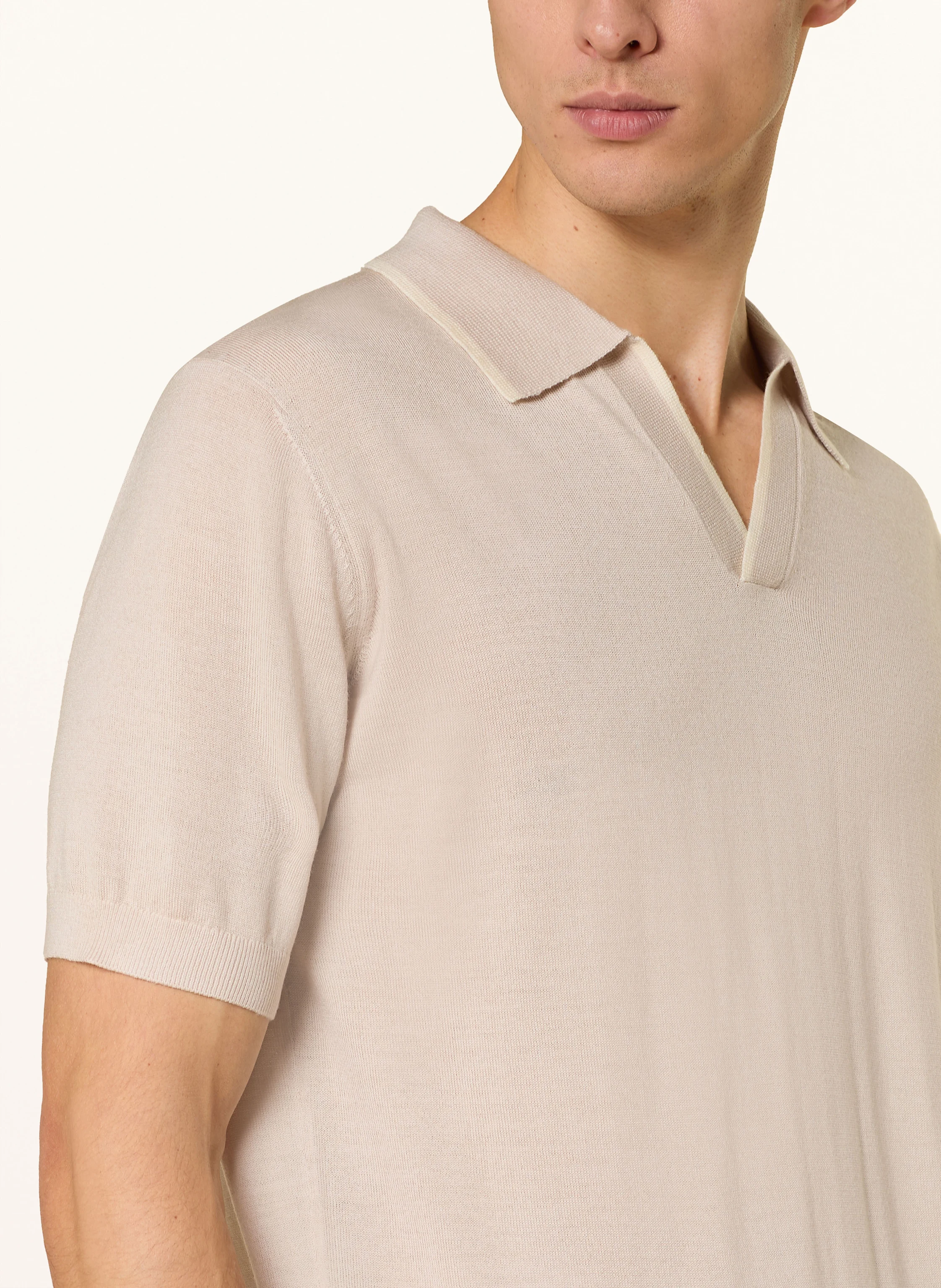 STROKESMAN'S Strick-Poloshirt