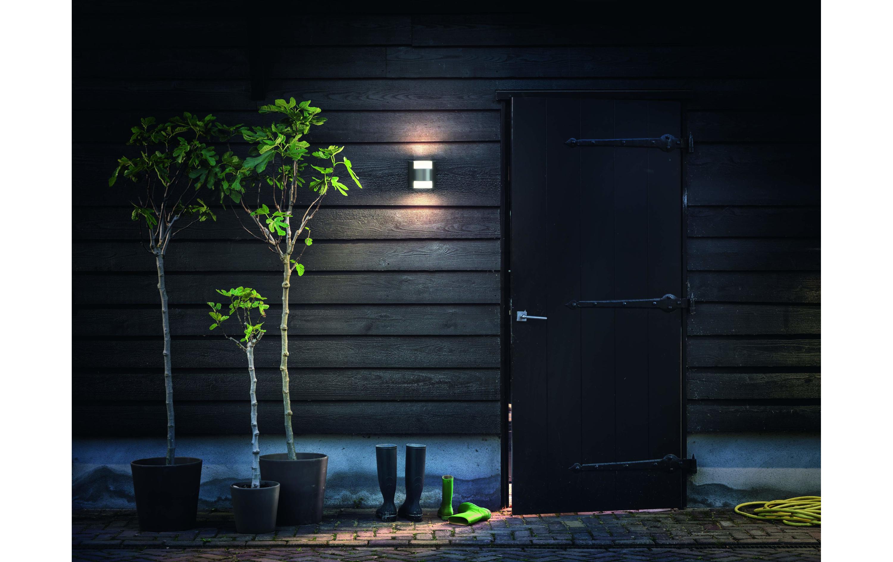 Wandleuchte myGarden Grass 17321/47/16 SilberLED-Wandleuchte für den Aussenbereich, 2x 4.5 W