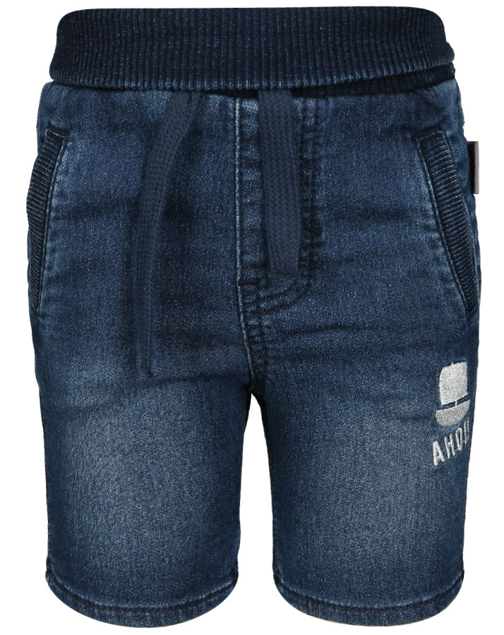 Shorts SCHIFF AHOI in dark blue denim