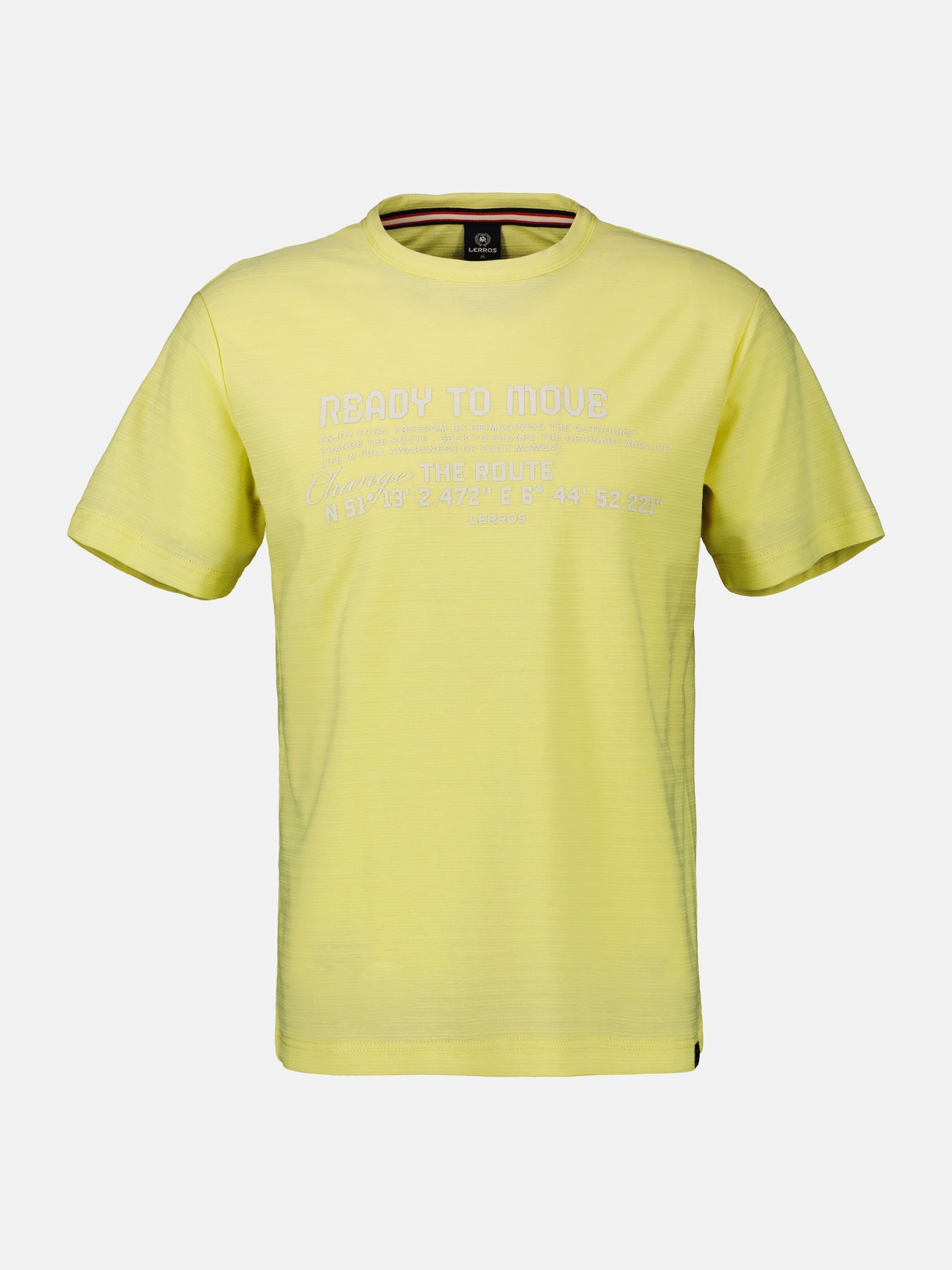 T-Shirt in Strukturqualität