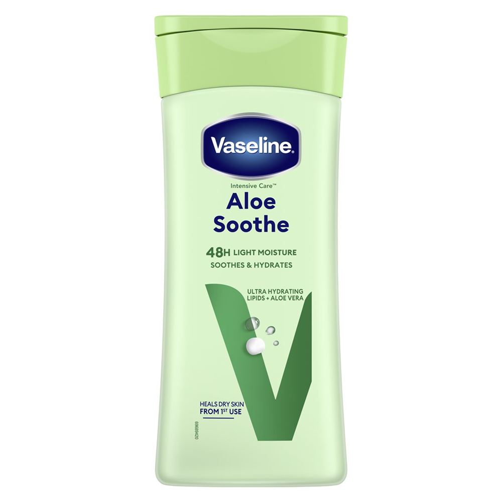 VASELINE Body Lotion Lot Intensive Care Aloe soothe Fl 400 ml