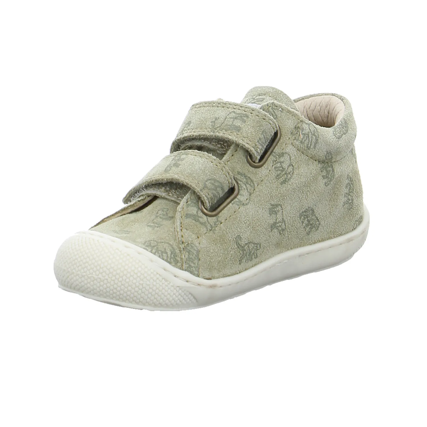 NATURINO Lauflernschuh Grün Leder  Unisex Bottine