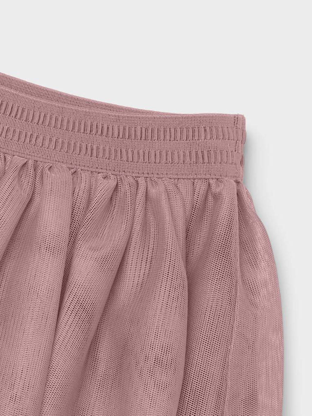 NAME IT rok NMFNUTULLE van polyester oudroze