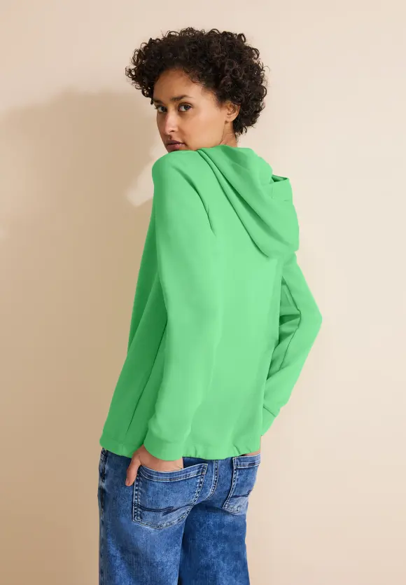 Cupro Sweatshirt - light spring green