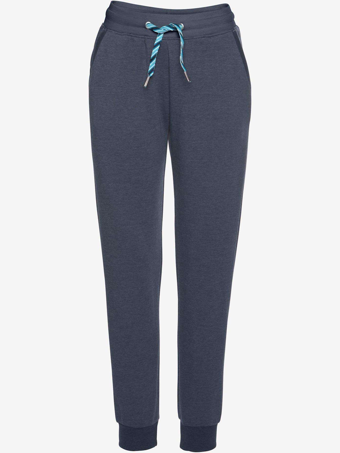 Pantalon détente pantalon molletonné, ceinture élastique côtelée à coulisse